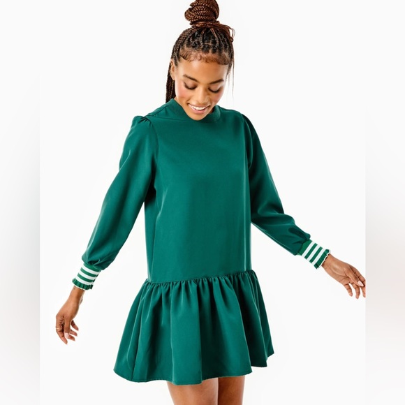 NWT ADDISON BAY Active Crepe Vine Dress - Picture 5 of 8